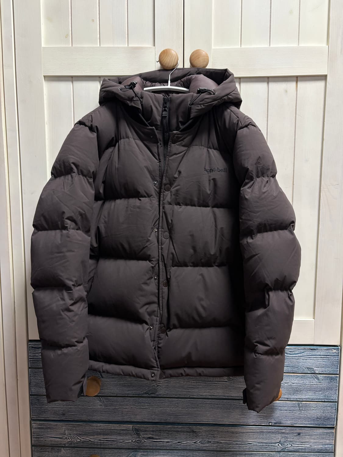 몽벨 구스다운(거위) 자켓 패딩 자켓 m 100사이즈 상품이미지1