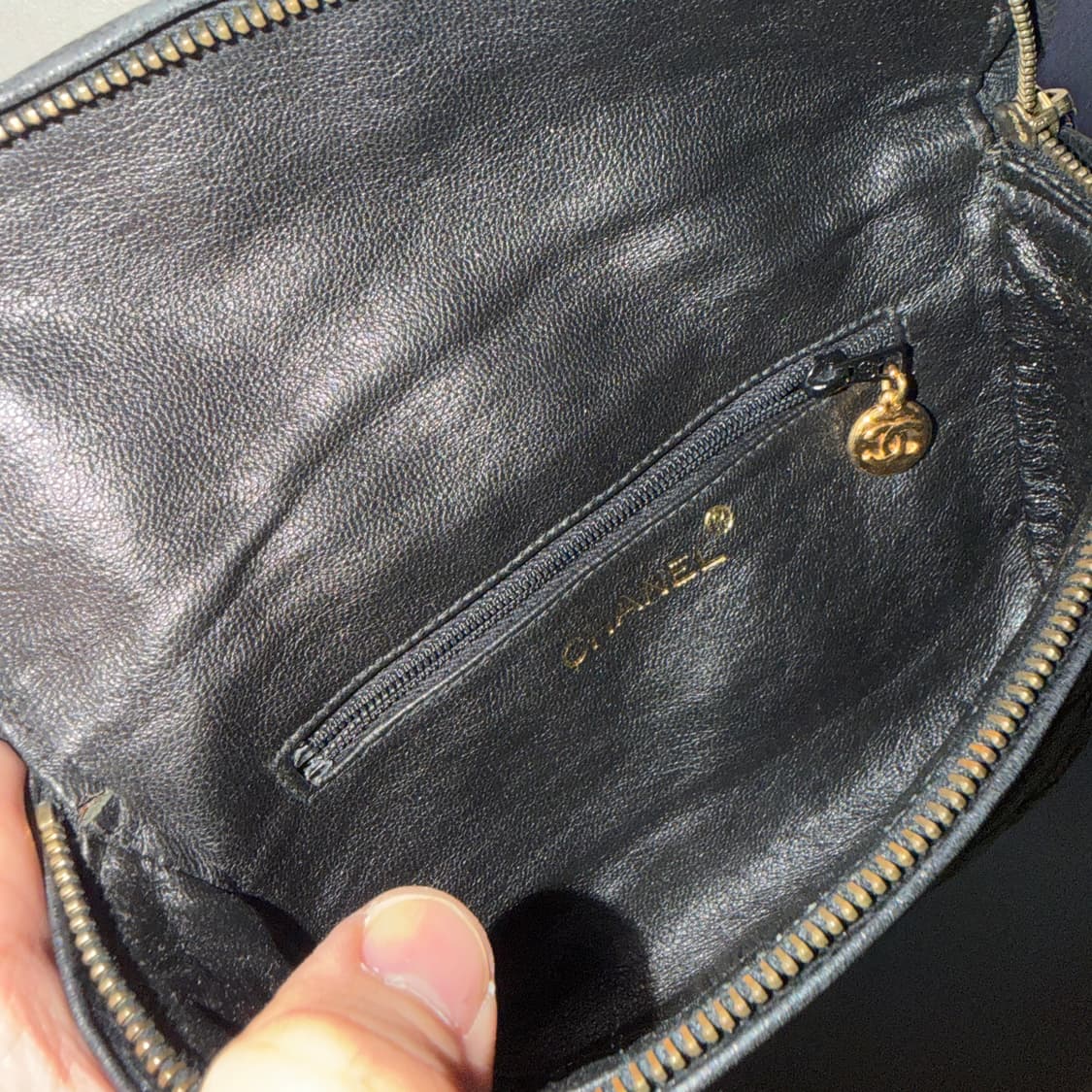 샤넬 캐비어 패니팩 벨트 가죽 가방 상품이미지7