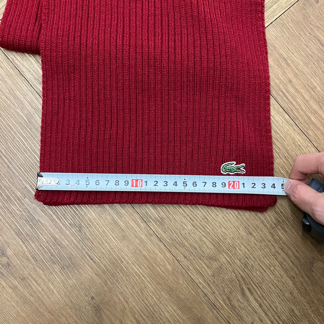 N56 라코스테 니트 머플러 목도리 상품이미지6