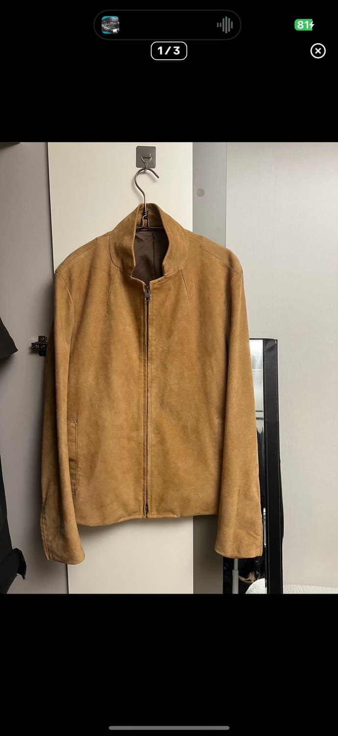 theory 띠어리 스웨이드 레더 자켓 상품이미지2