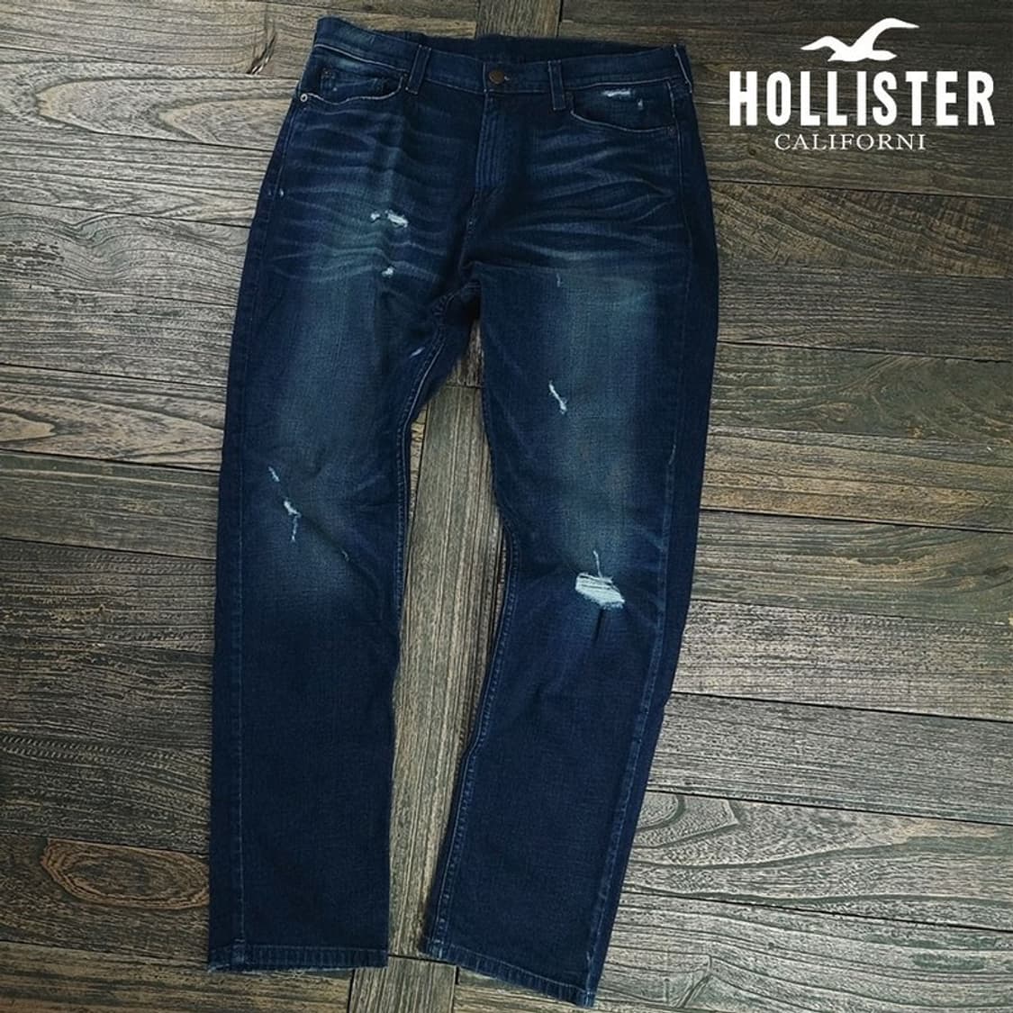 [홀리스터](새상품) 슬림핏 데님 팬츠 청바지 M19153 상품이미지1