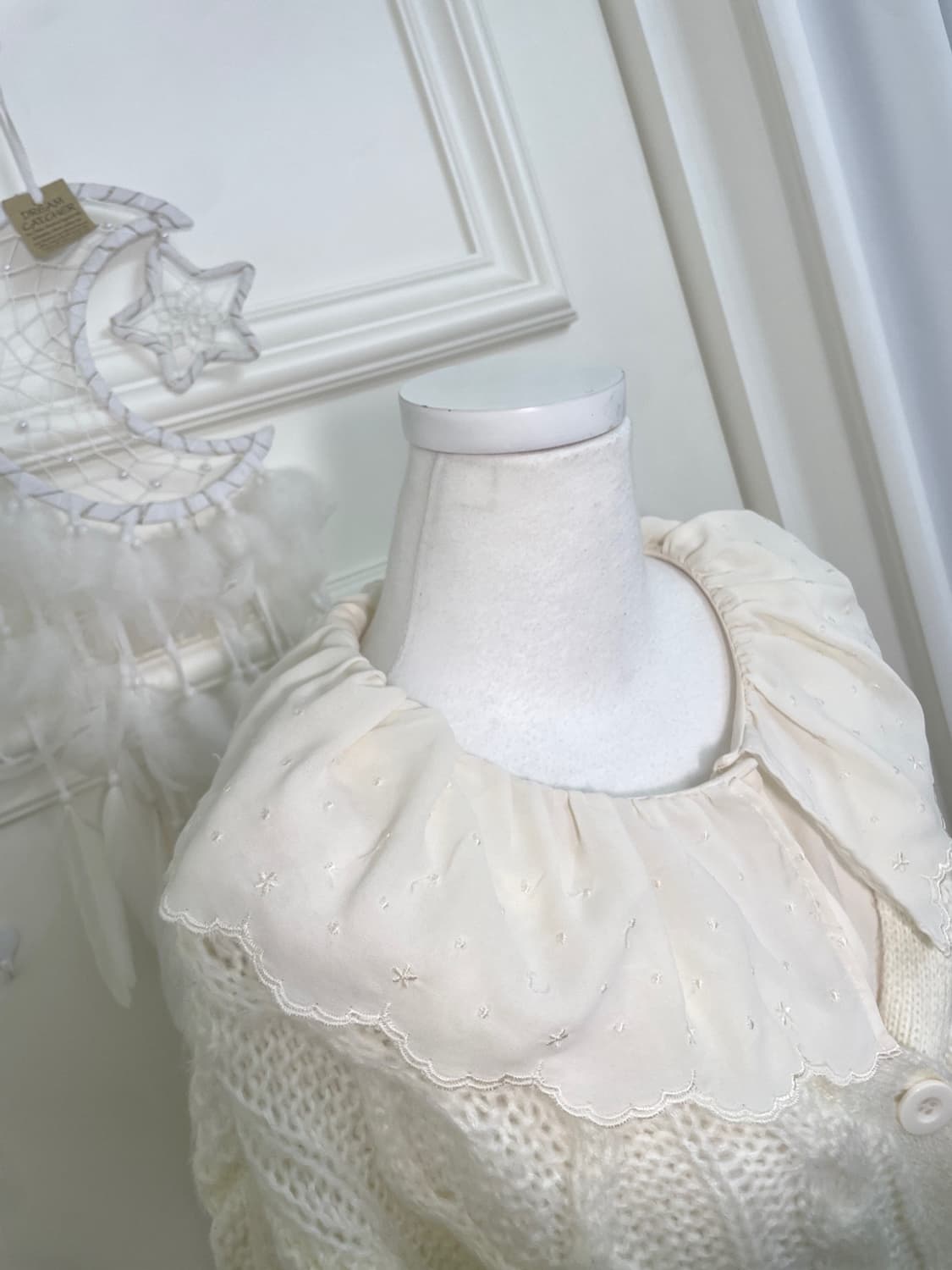 ivory basic v-neck twist cardigan&EARTH 상품이미지7