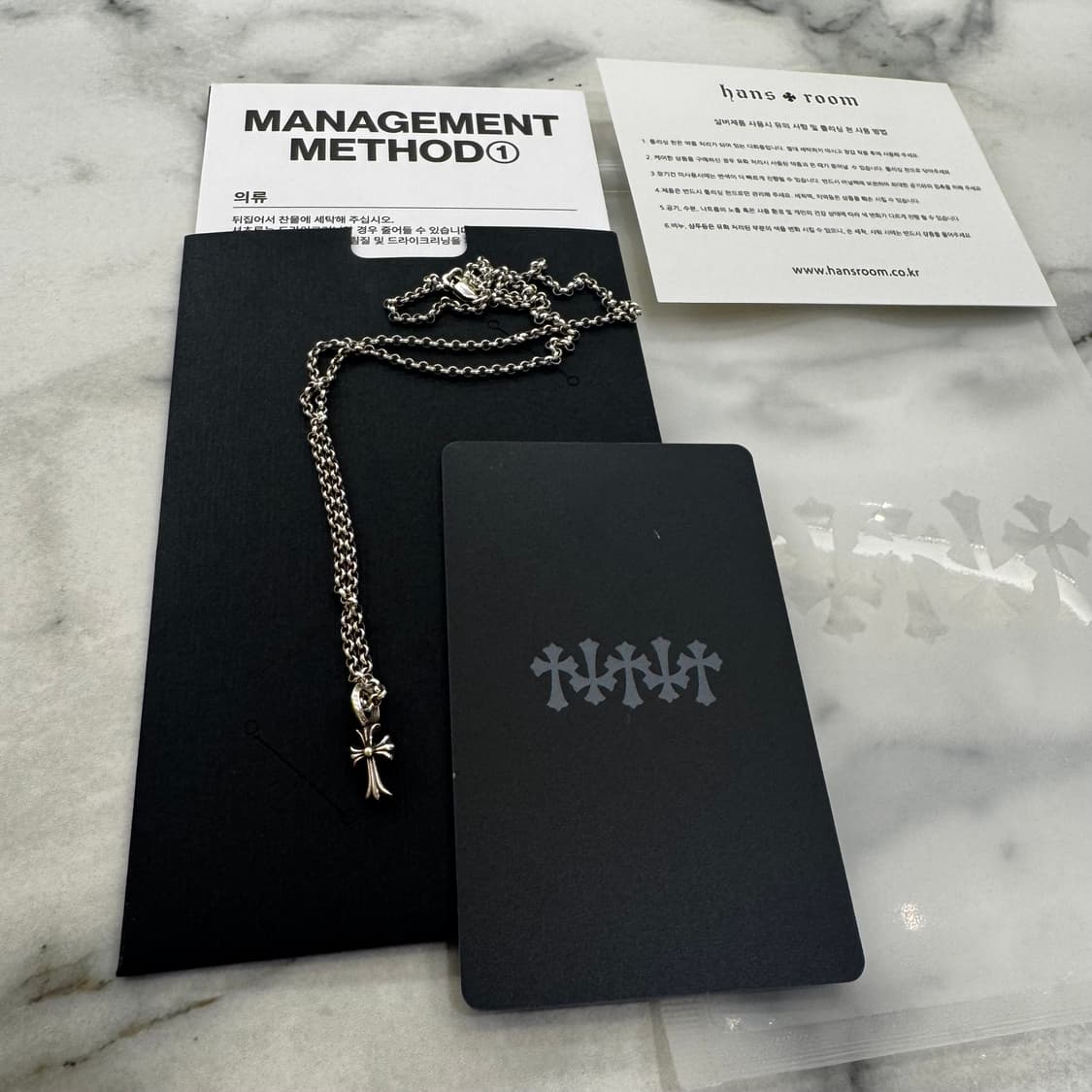 크롬하츠 팬던트 + 체인줄 상품이미지1