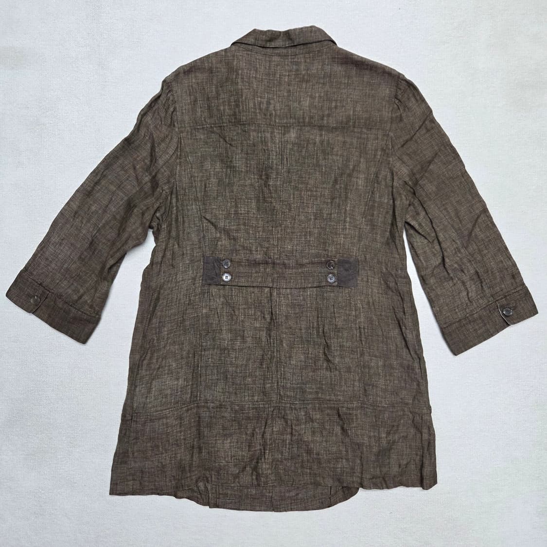 Pierre Cardin 피에르 가르뎅 로얄 아메카지 모리걸 린넨 자켓 상품이미지2