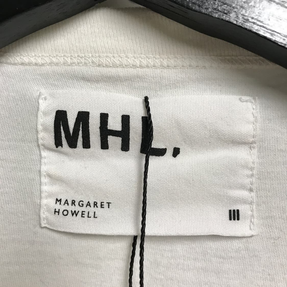 MHL 마가렛호웰 화이트 반팔 티셔츠 3(W) 상품이미지5