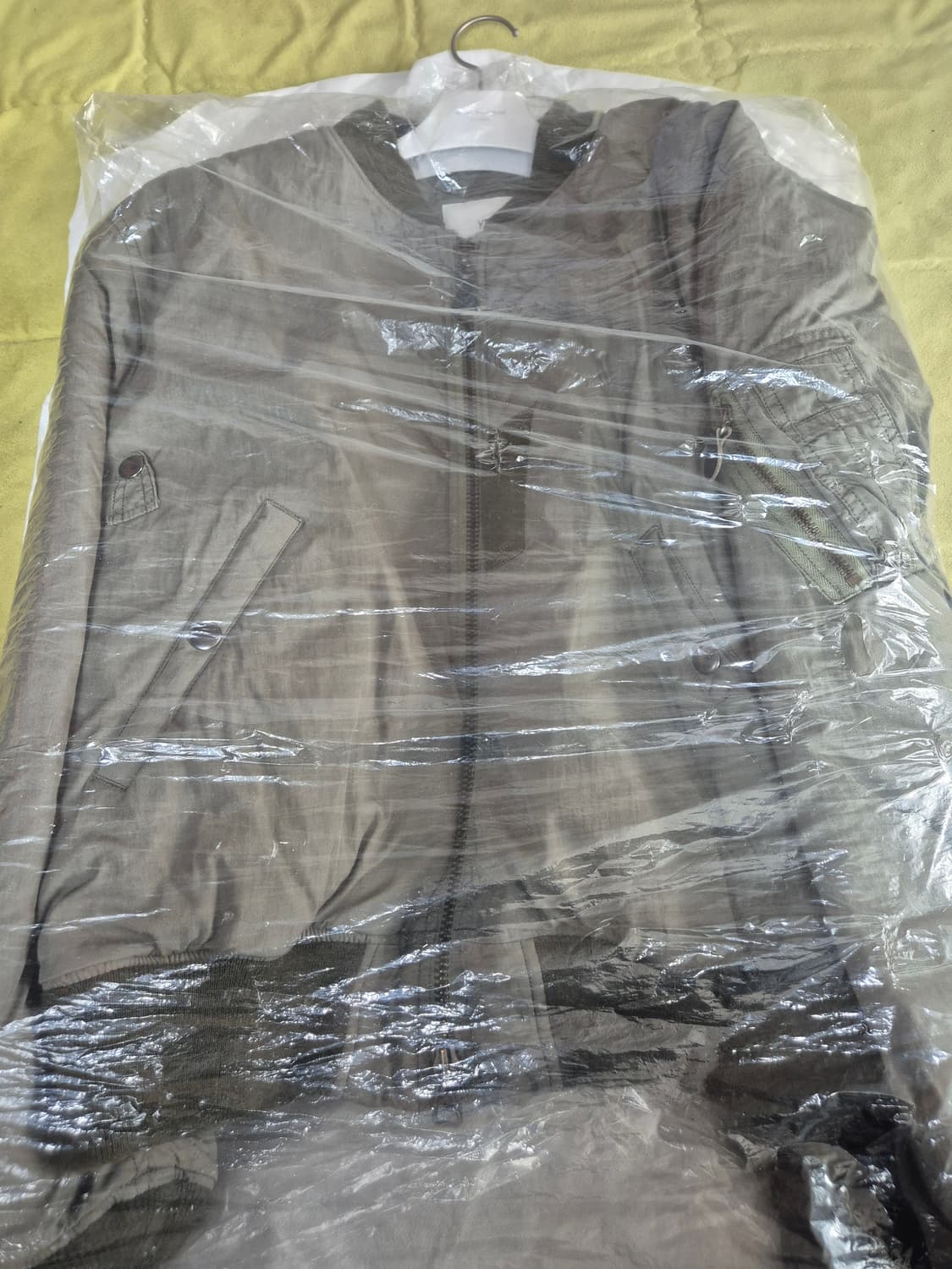 이얼즈어고 23fw 카키 울 파일 마원  상품이미지3