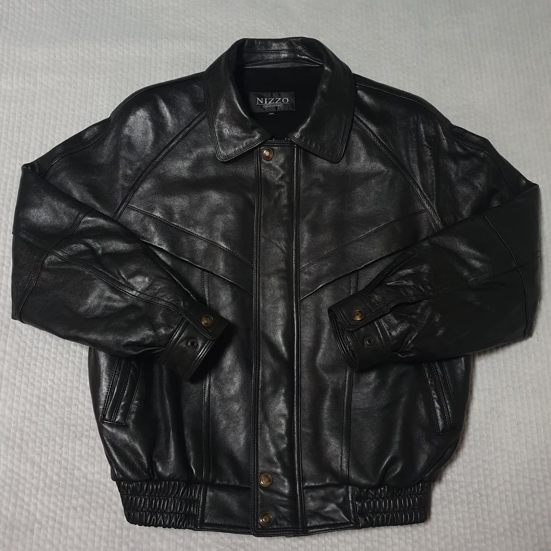 빈티지 양가죽 봄버 자켓 상품이미지1