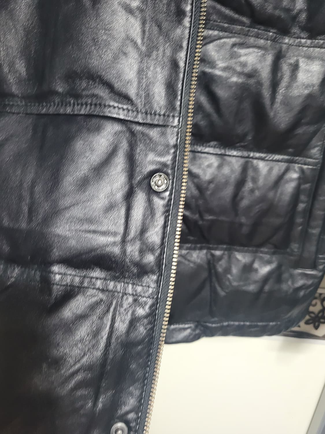 남성 양가죽 위즐카라 구스다운 상품이미지9