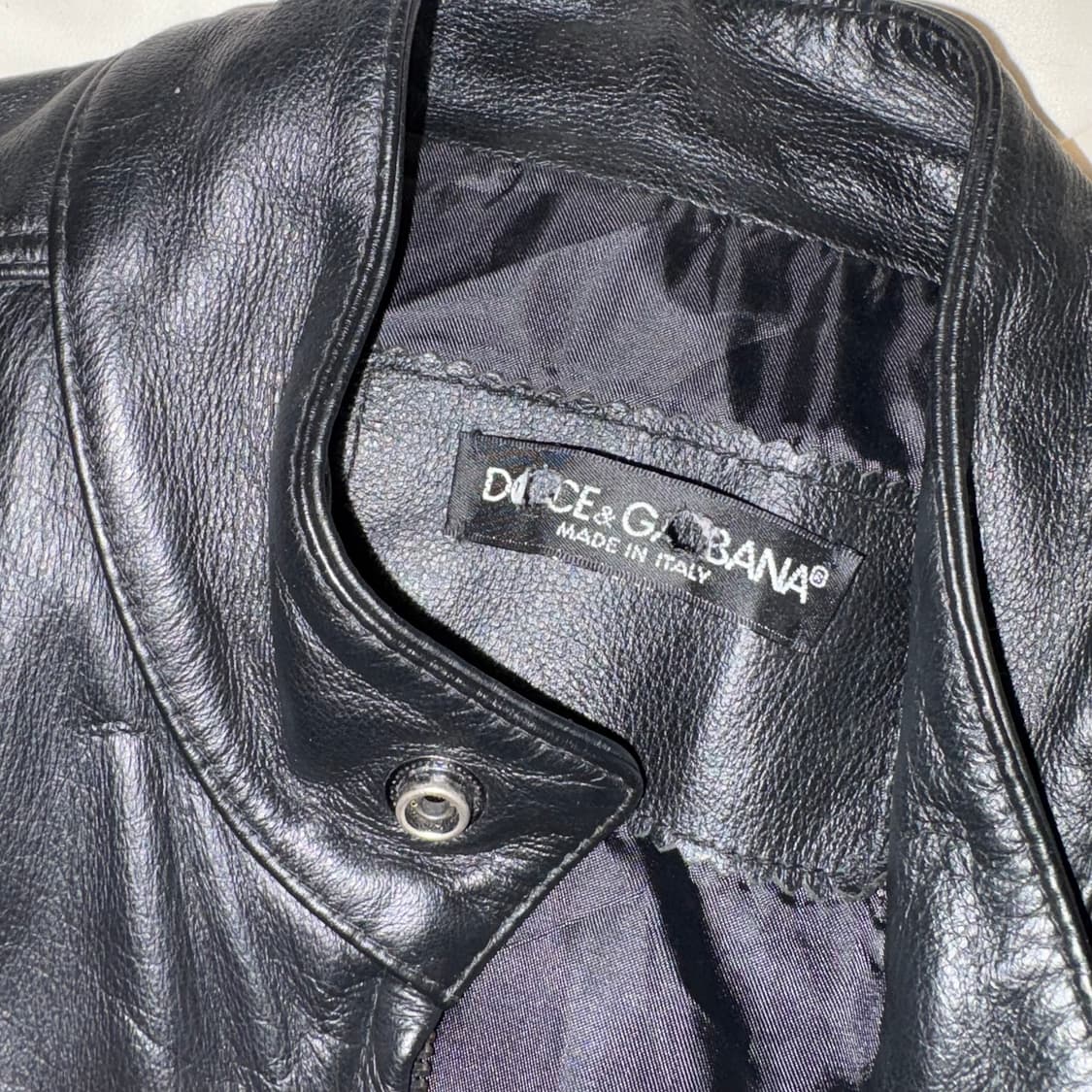 (정품) 돌체앤가바나 가죽자켓 점퍼 상품이미지3