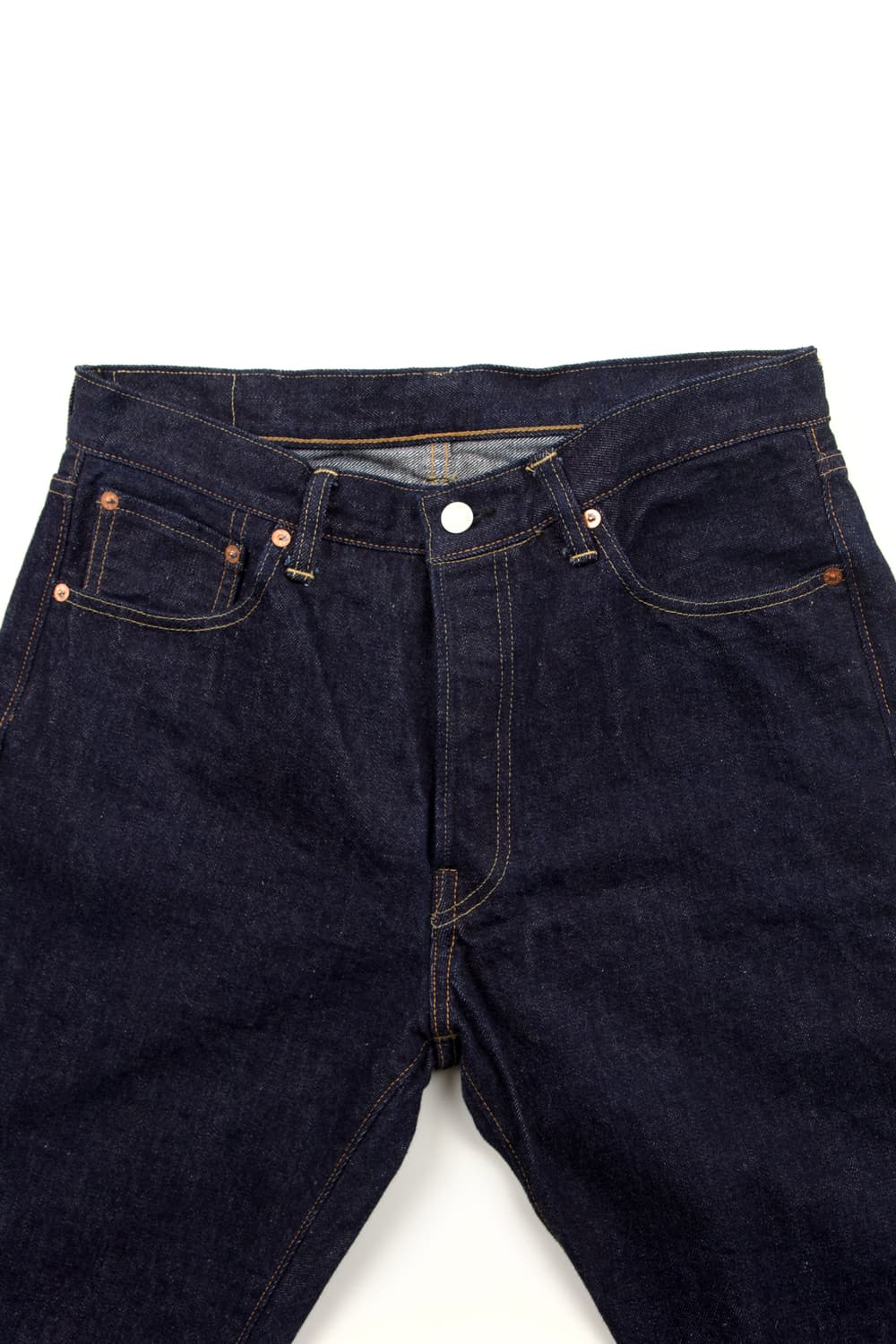 Warehouse 800XX 스탠다드 원워시 데님 상품이미지4