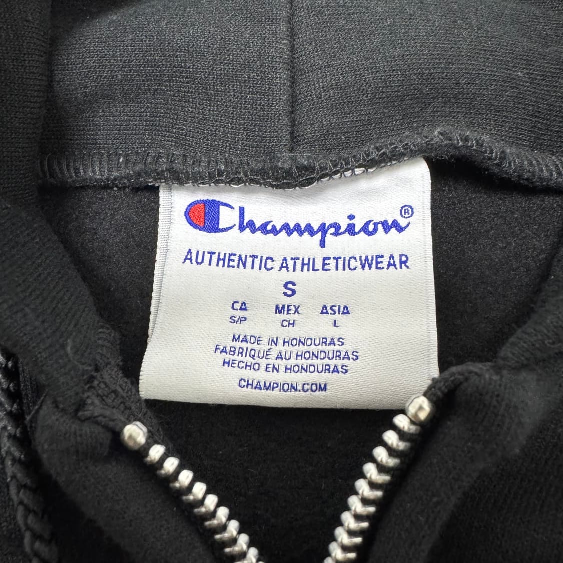 챔피온 프린스턴 후드집업 블랙 S 상품이미지3