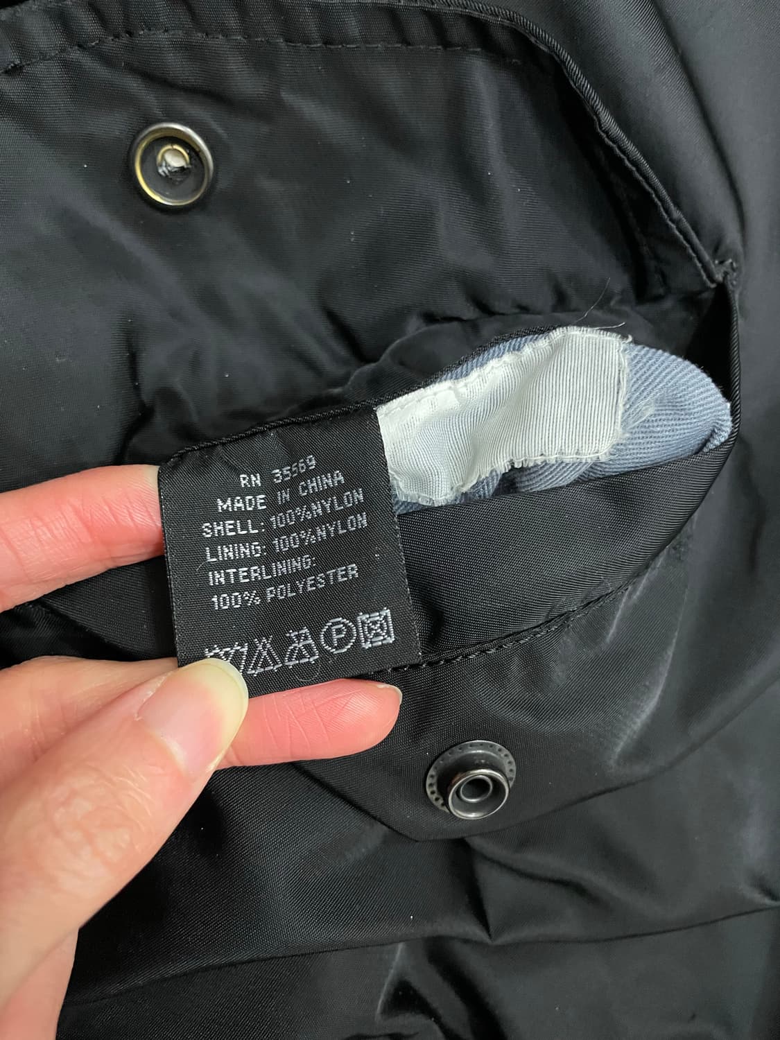 알파인더스트리 ma-1 항공점퍼 블랙 상품이미지7