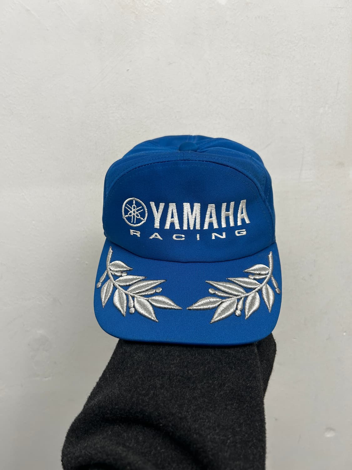 빈티지 야마하 레이싱 블루 볼캡 모자 상품이미지2
