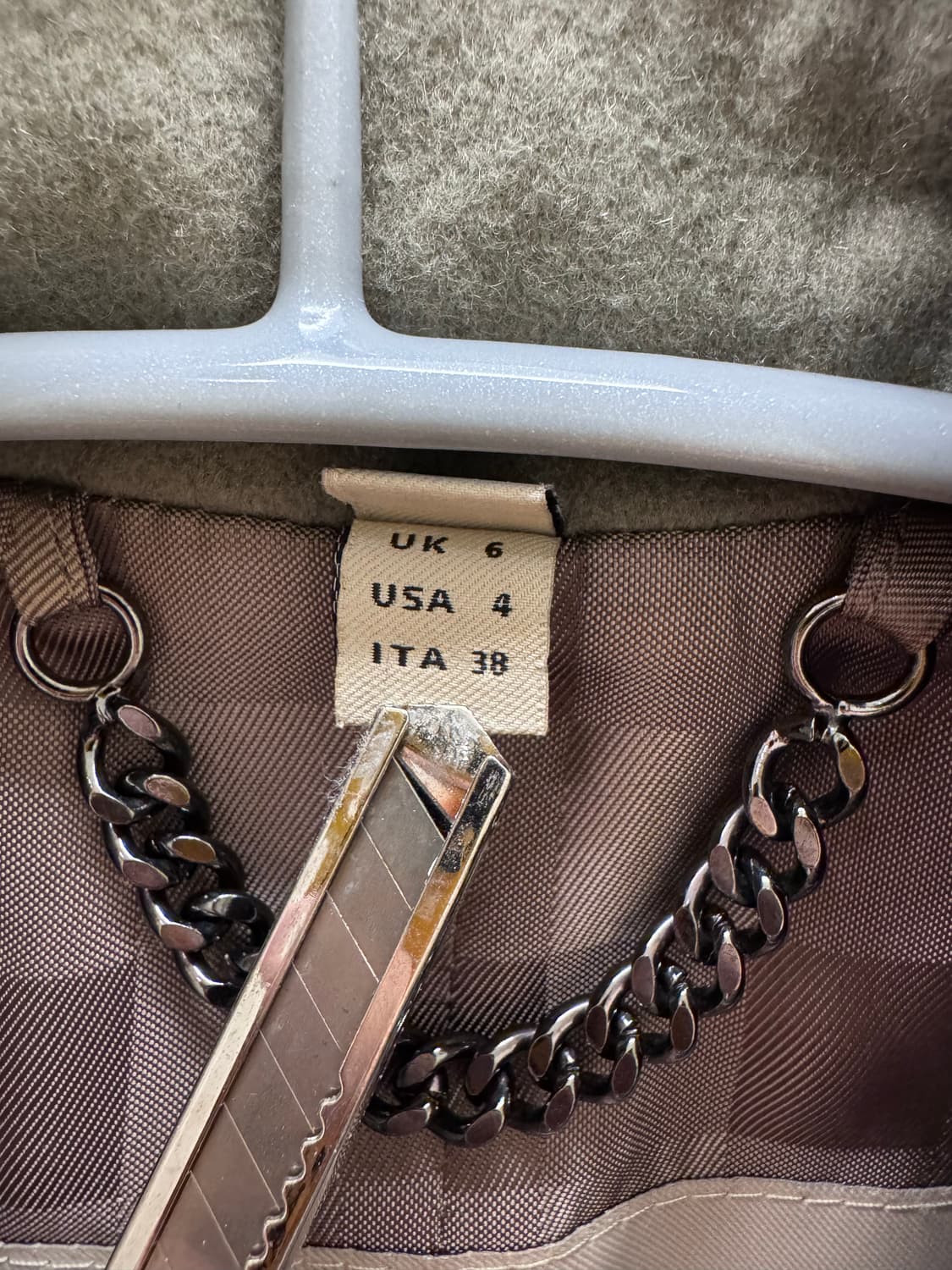 버버리 울 트렌치 코트 (UK6 / ITA 38 /USA 4) 상품이미지4