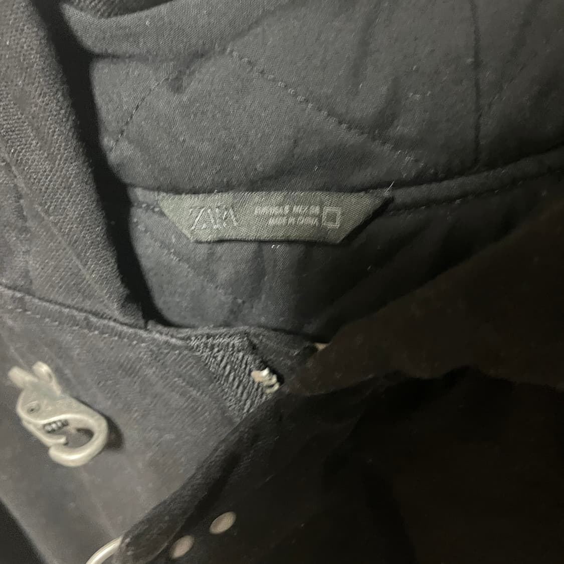 Zara 토글 후드 파이어맨 자켓 S 상품이미지5