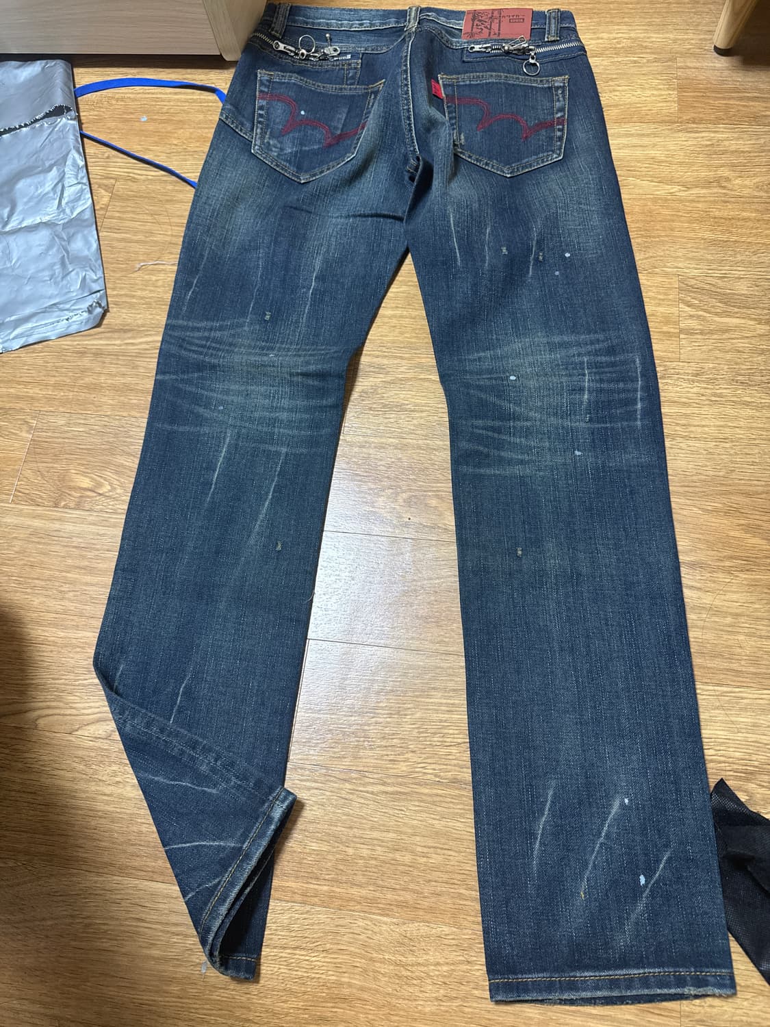 오니츠카타이거x에드윈 슬림핏 청바지 데님 상품이미지4