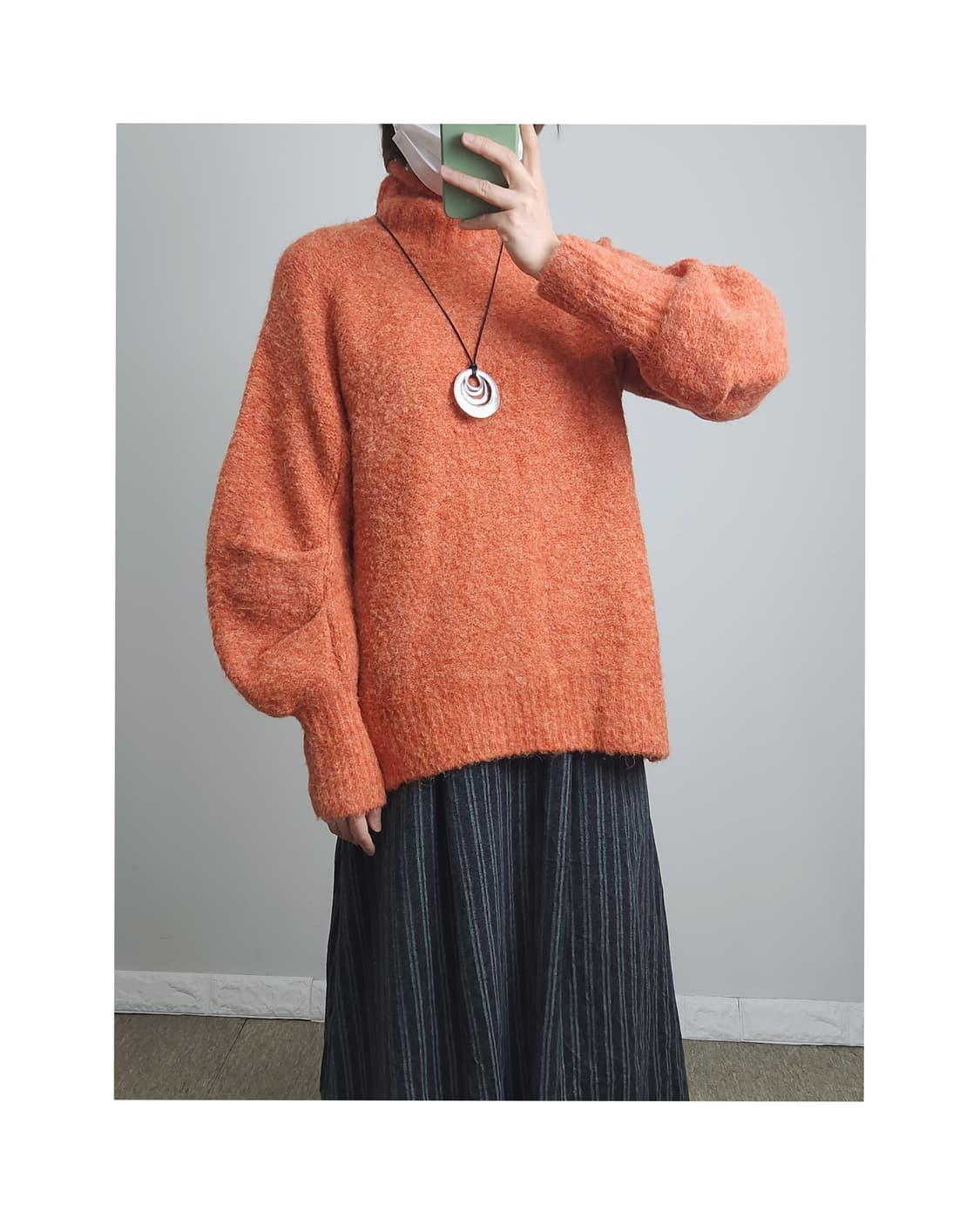 볼륨 오버 니트 상품이미지1