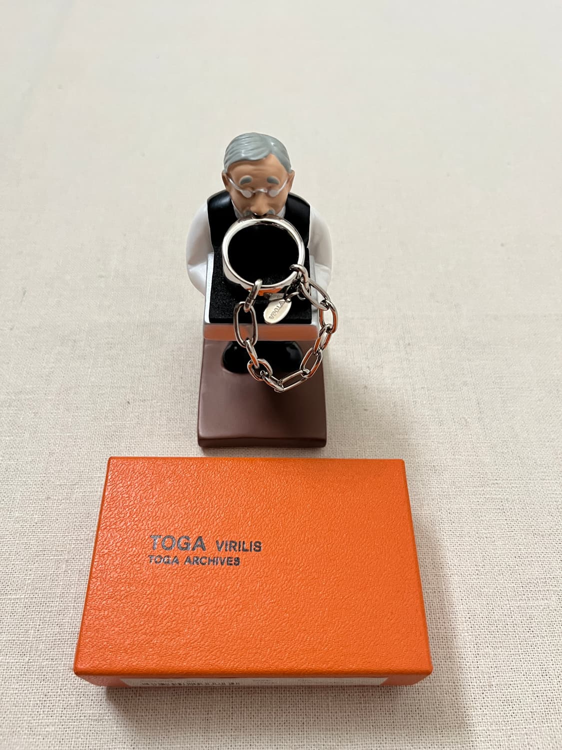 Toga virilis 체인 링 토가 아카이브 반지 웨스턴 상품이미지3