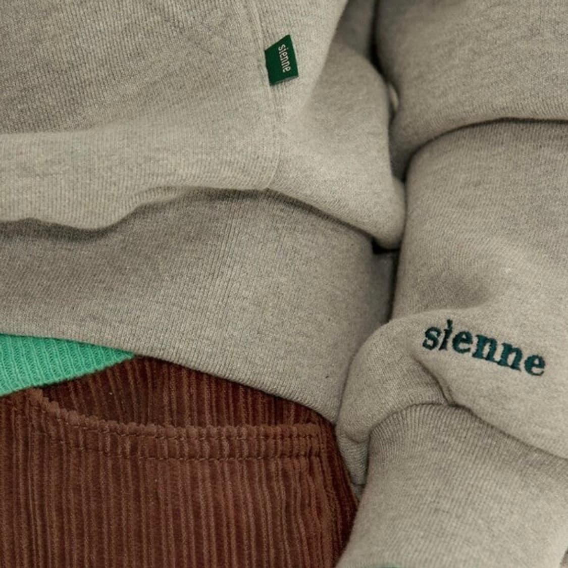 시엔느 패치후드 멜란지그레이 상품이미지2