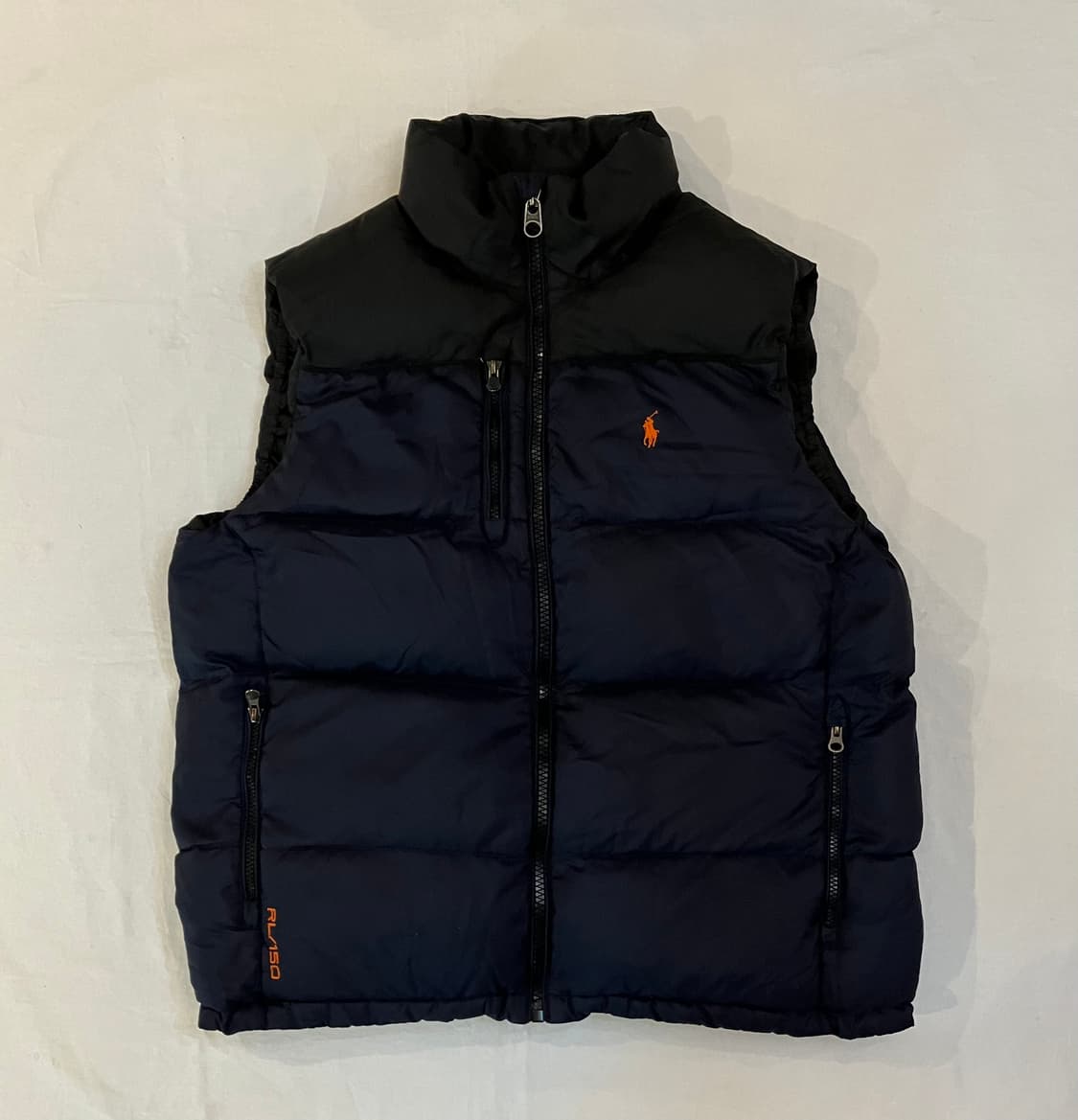 폴로 랄프로렌 덕다운 패딩조끼 베스트 네이비 상품이미지1
