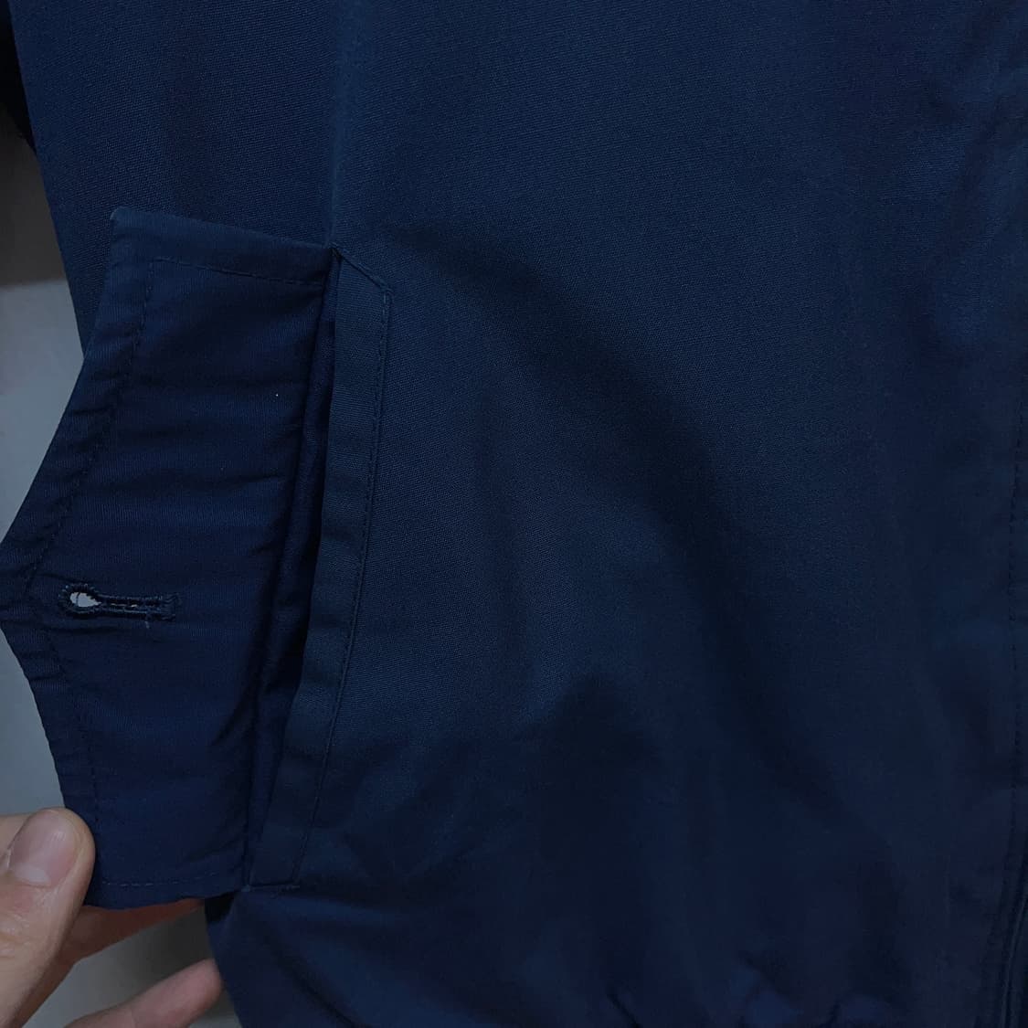 바라쿠타 Baracuta 해링턴 자켓 by VAN HEUSEN 네이비 상품이미지4