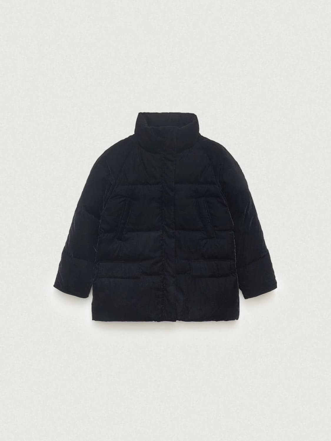 더바넷 벨벳 구스다운 패딩 aube goose down 상품이미지1