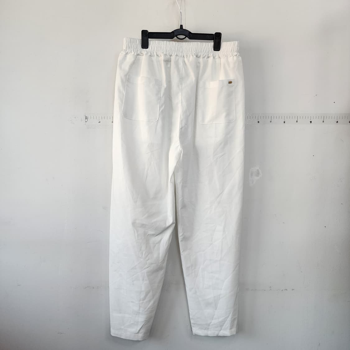 라퍼지스토어 화이트 면 팬츠 상품이미지3