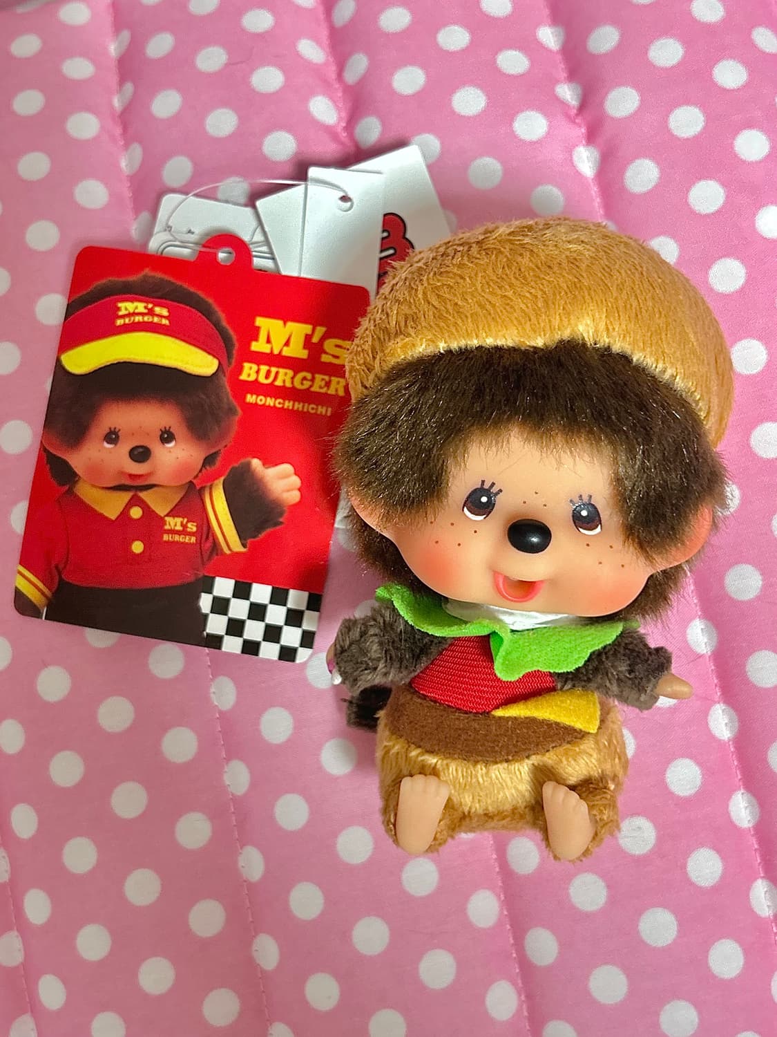 [반택포,바배] 몬치치 햄버거 인형 키링 새상품 택ㅇ 상품이미지10