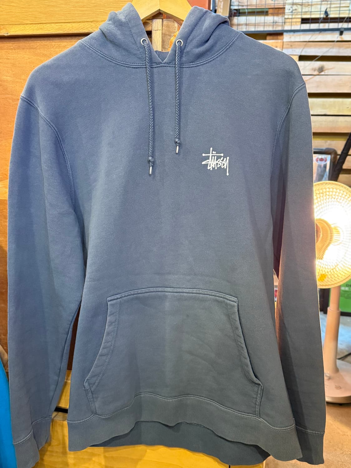스투시 차콜 후드티 상품이미지1