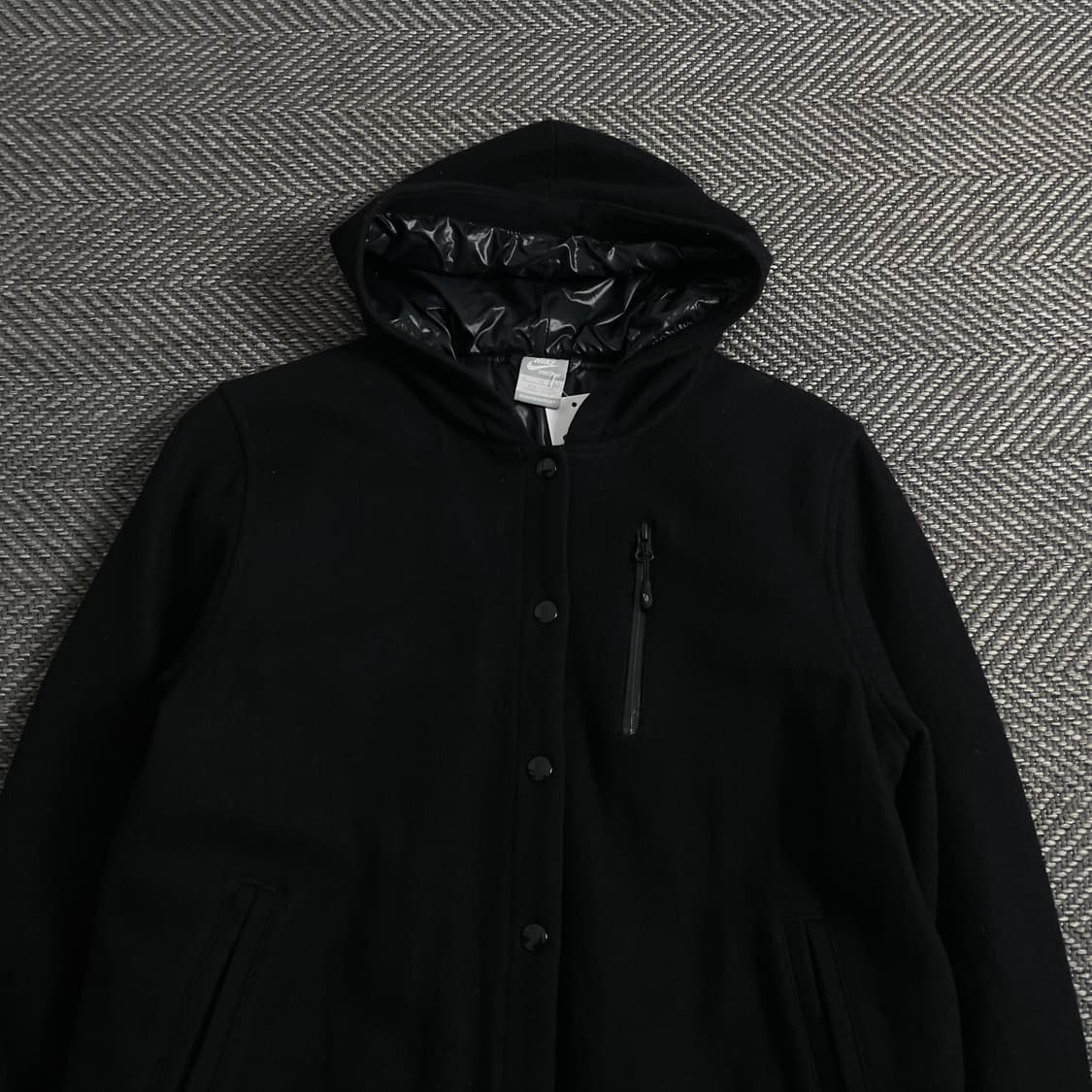 나이키 스우시로고 후드 모직 바시티 자켓o 3763 상품이미지4