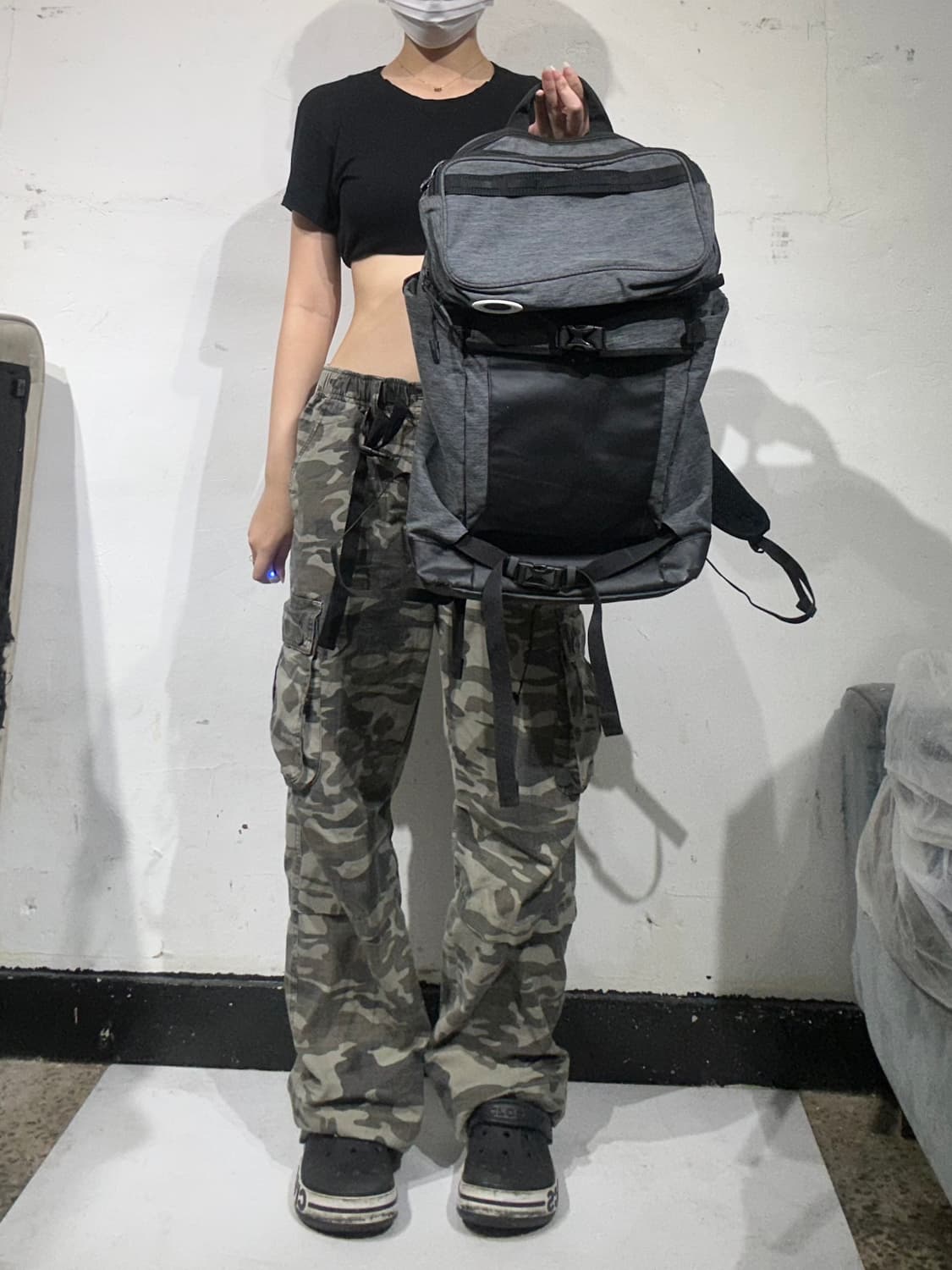 오클리 그레이 기능성 백팩 등산용 가방 책가방  상품이미지2