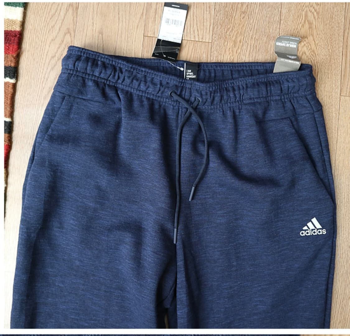 
일본판 ADIDAS 아디다스 레귤러 테이퍼드 조거 팬츠
 XL 상품이미지3