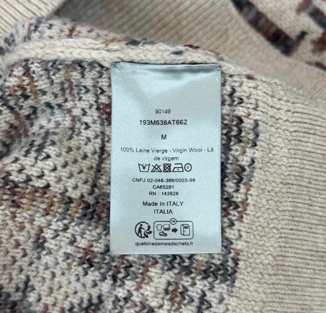 [리오브전포점] 디올 오블리크 자카드 울 니트 상품이미지5