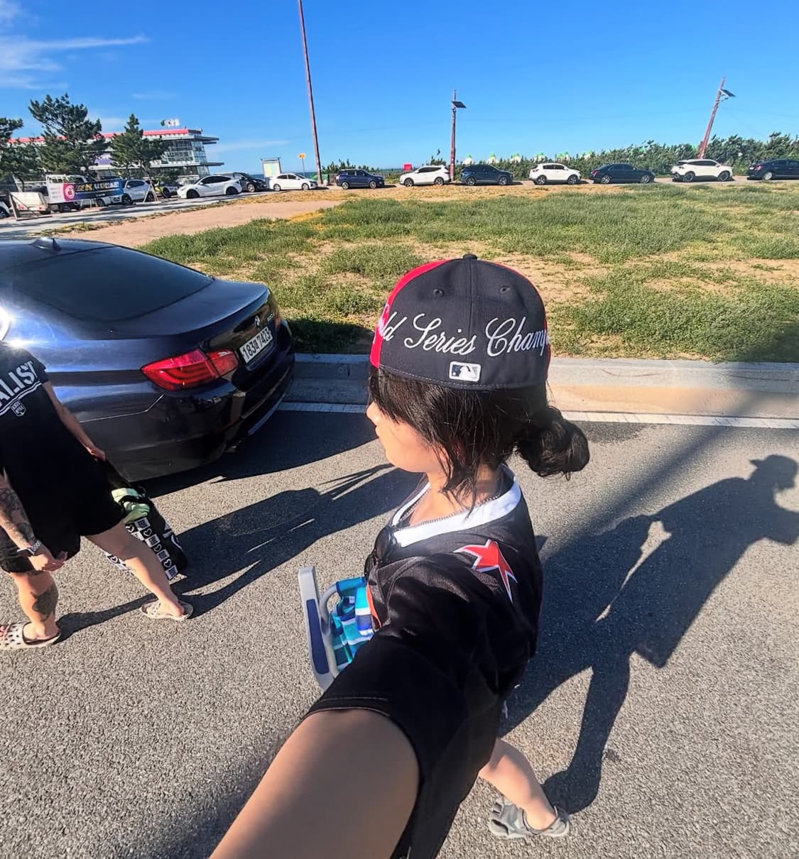 뉴에라 59fify MLB 뉴욕 양키스 스크립트 스플릿 패널 사이즈캡 상품이미지2