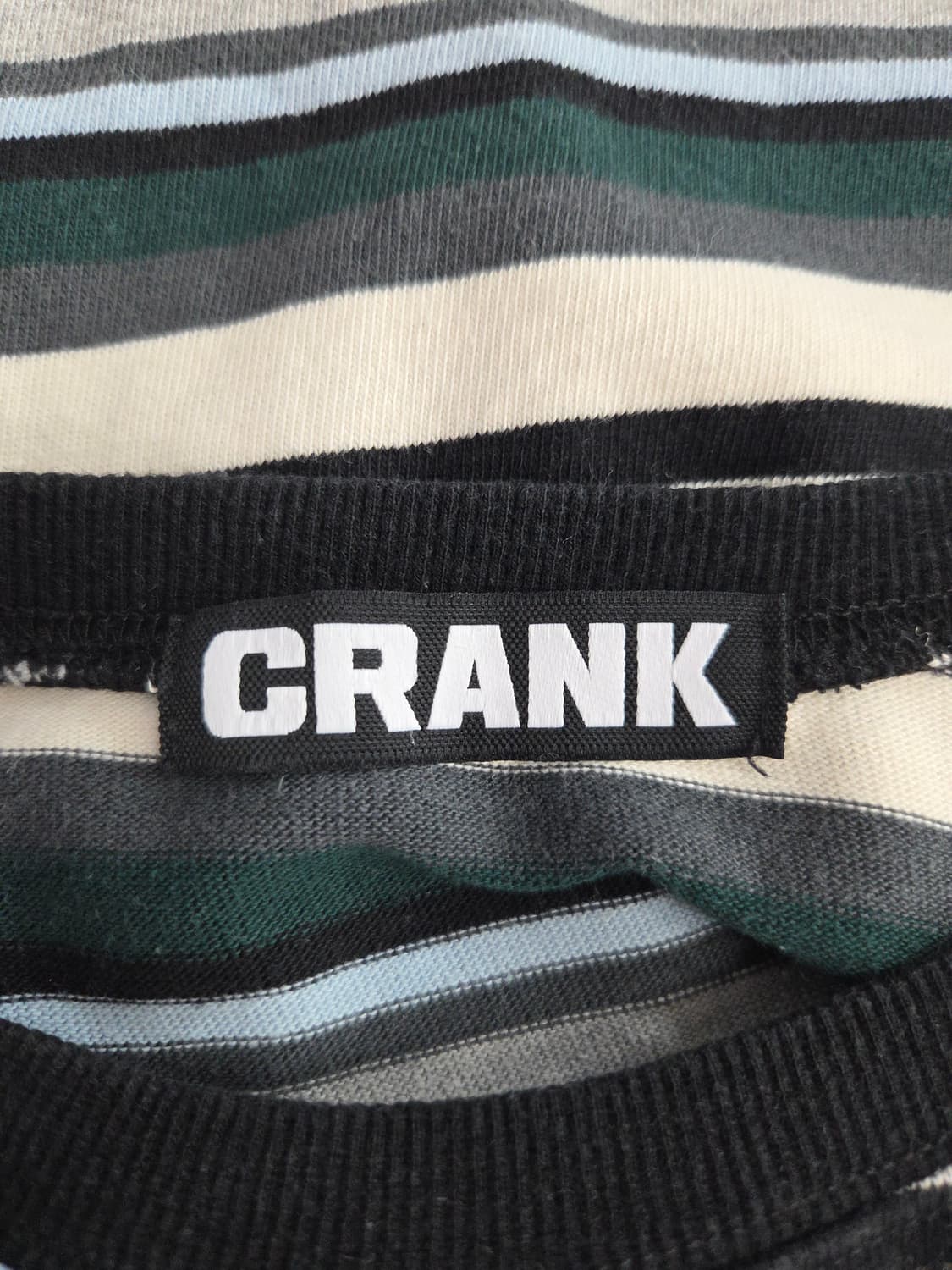 CRANK 크랭크 멀티 스트라이프 긴팔 티셔츠 상품이미지6