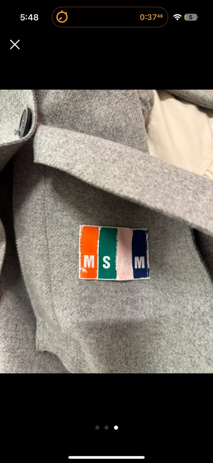 Msgm코트  상품이미지3