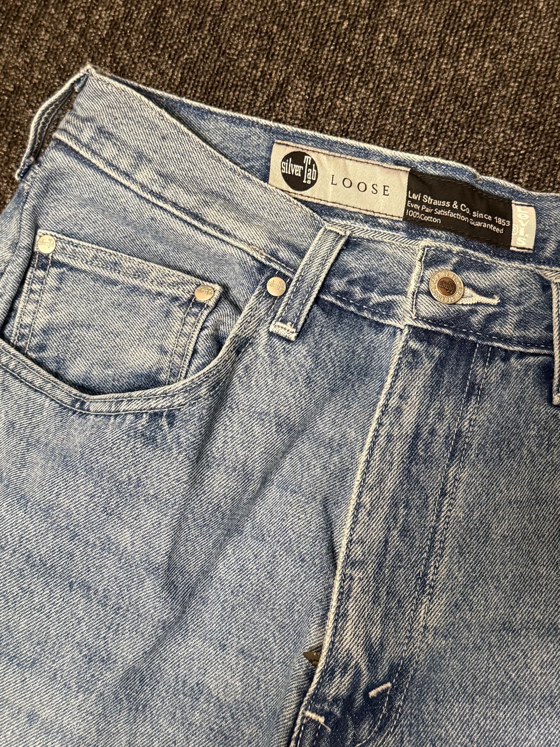 [W34L32] 리바이스 실버탭 데님 팬츠 상품이미지4