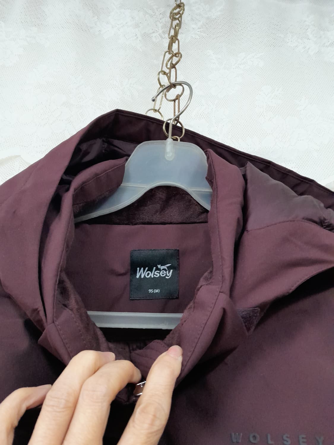 후드롱 패딩 코트 상품이미지3