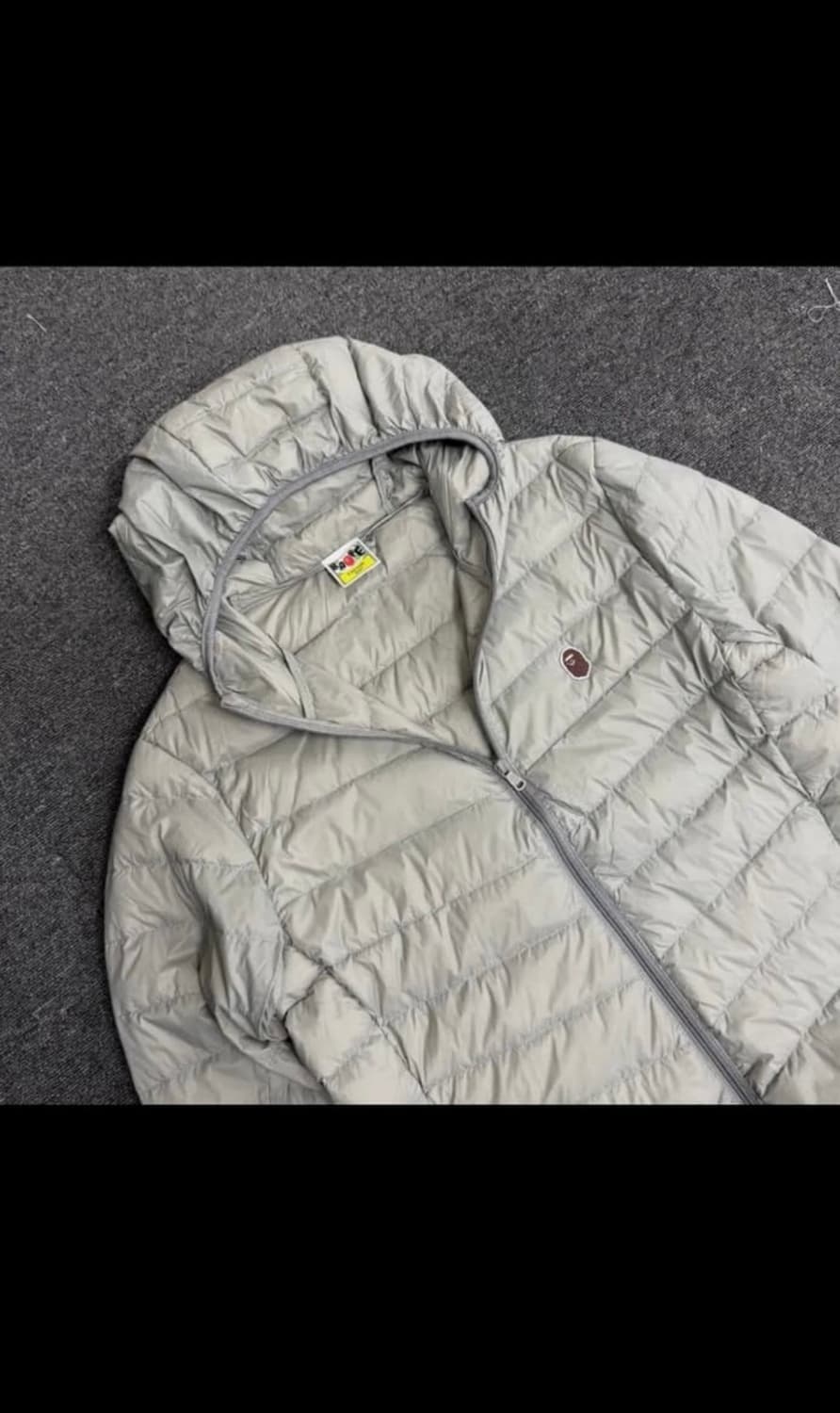 베이프 경량패딩 상품이미지1