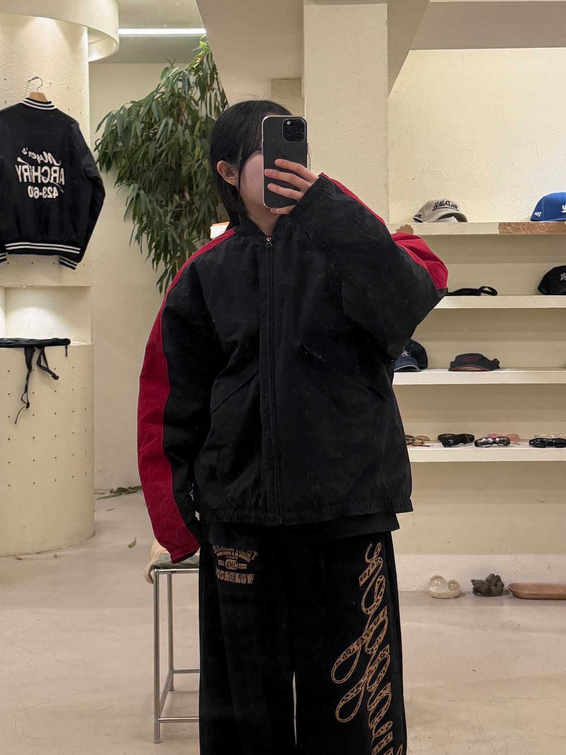 90s 나이키 빅스우시 올드스쿨 박시핏 우븐 자켓 U312 상품이미지1