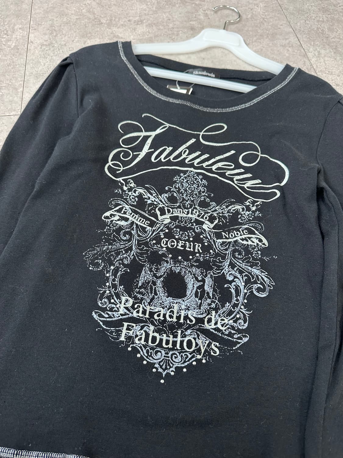 punk printing long sleeve 상품이미지4