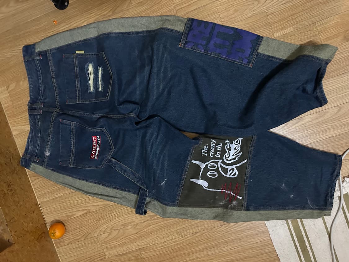 메인부스 벌룬 데님팬츠 3사이즈 판매합니다 상품이미지1