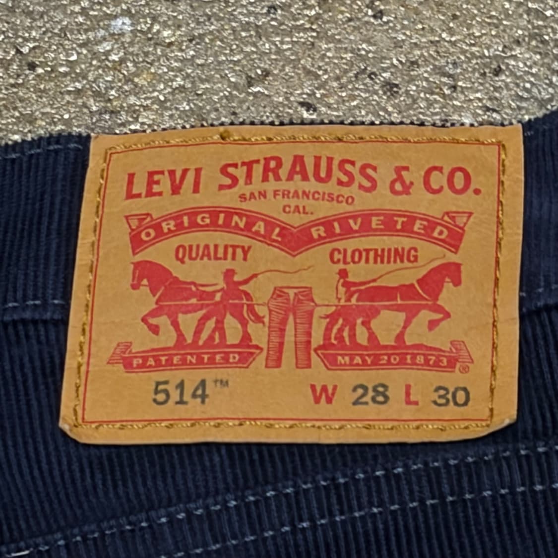 미국 빈티지 리바이스 514 코듀로이팬츠 골덴바지 상품이미지9