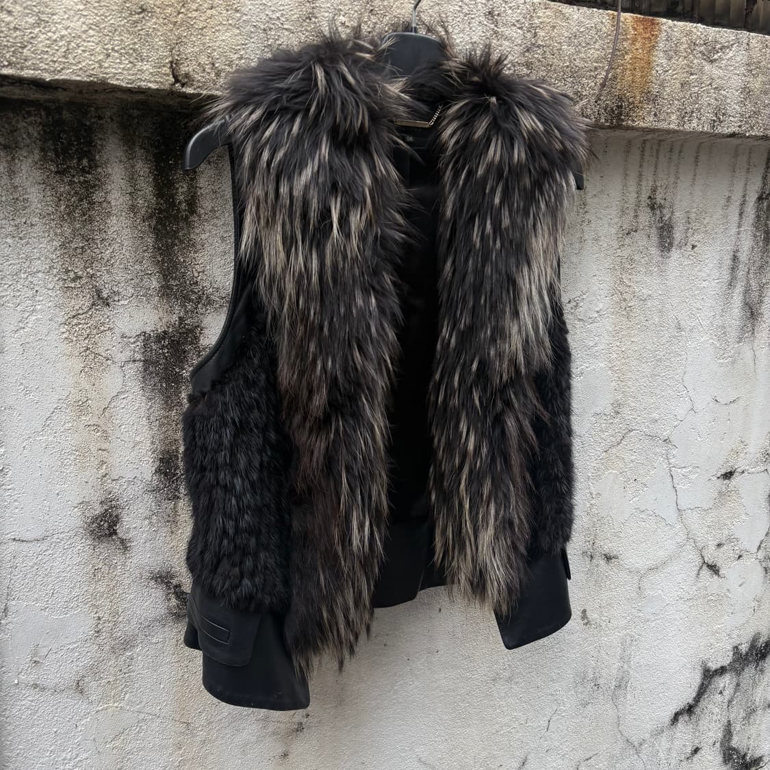 밍크 라쿤 빈티지 퍼조끼  상품이미지2