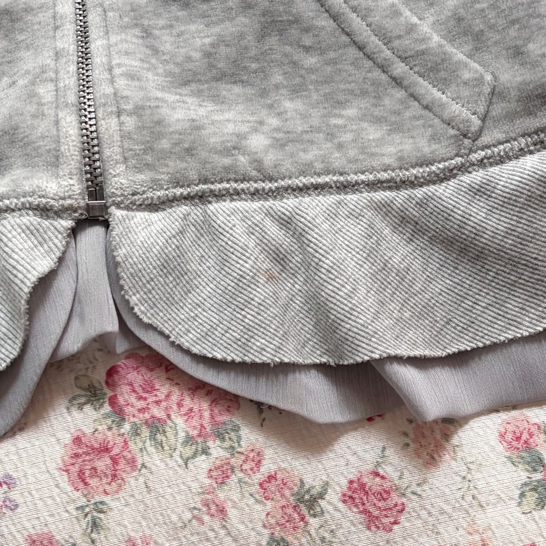 (유일매물) 쥬시꾸뛰르 프릴 후드집업 상품이미지5