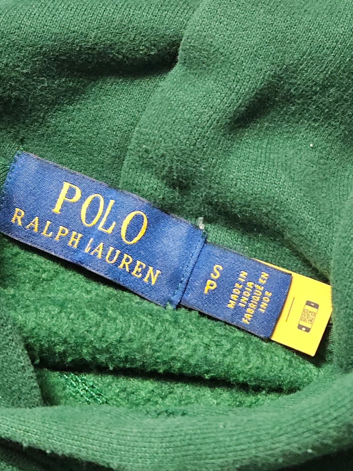 폴로 랄프로렌 로고 후드 후드티 신형 QR S 상품이미지5