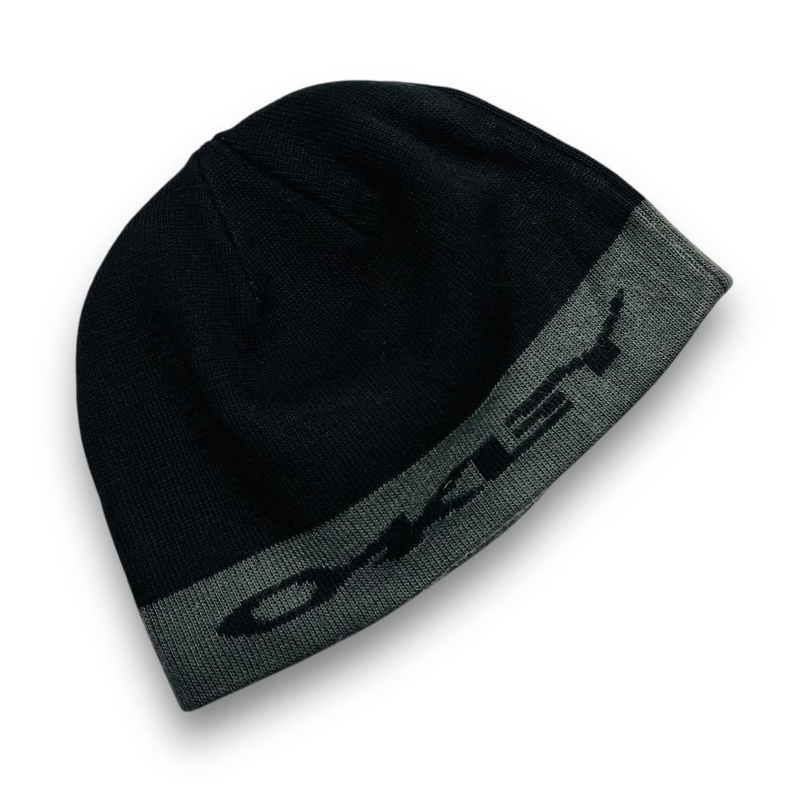 오클리 90s 더블 써클 로고 빈티지 다크 비니 상품이미지2