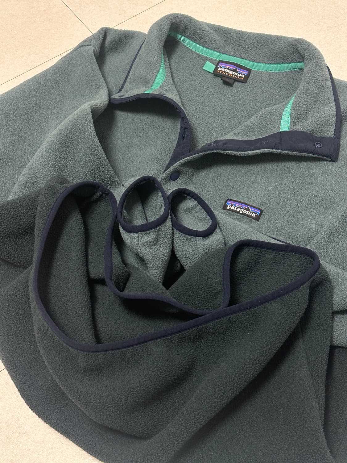 파타고니아 신칠라 다크 그린  상품이미지6