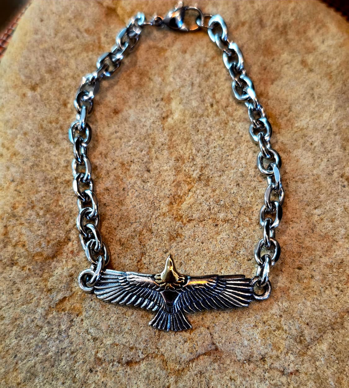 Surgical & silver925 egle bracelet 상품이미지8