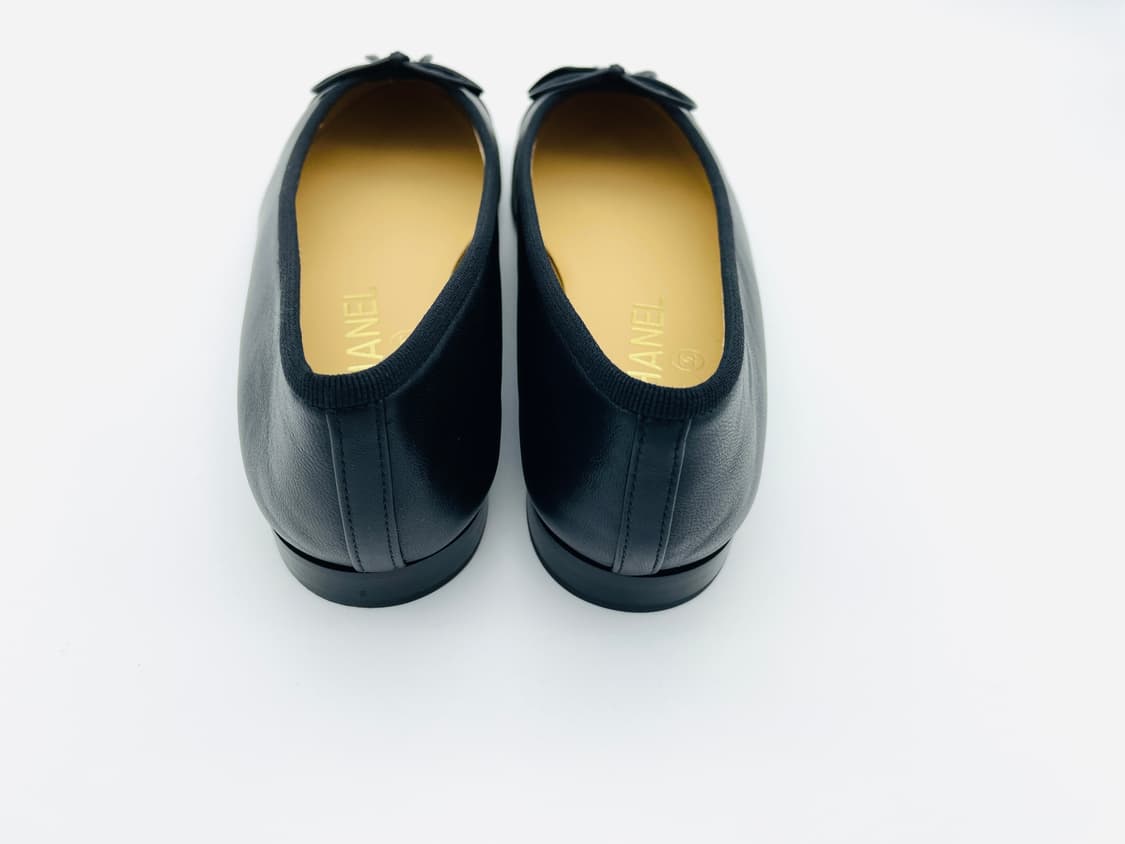 샤넬 발레리나 플랫 블랙 / EU35(220) G02819 Y01552 상품이미지4